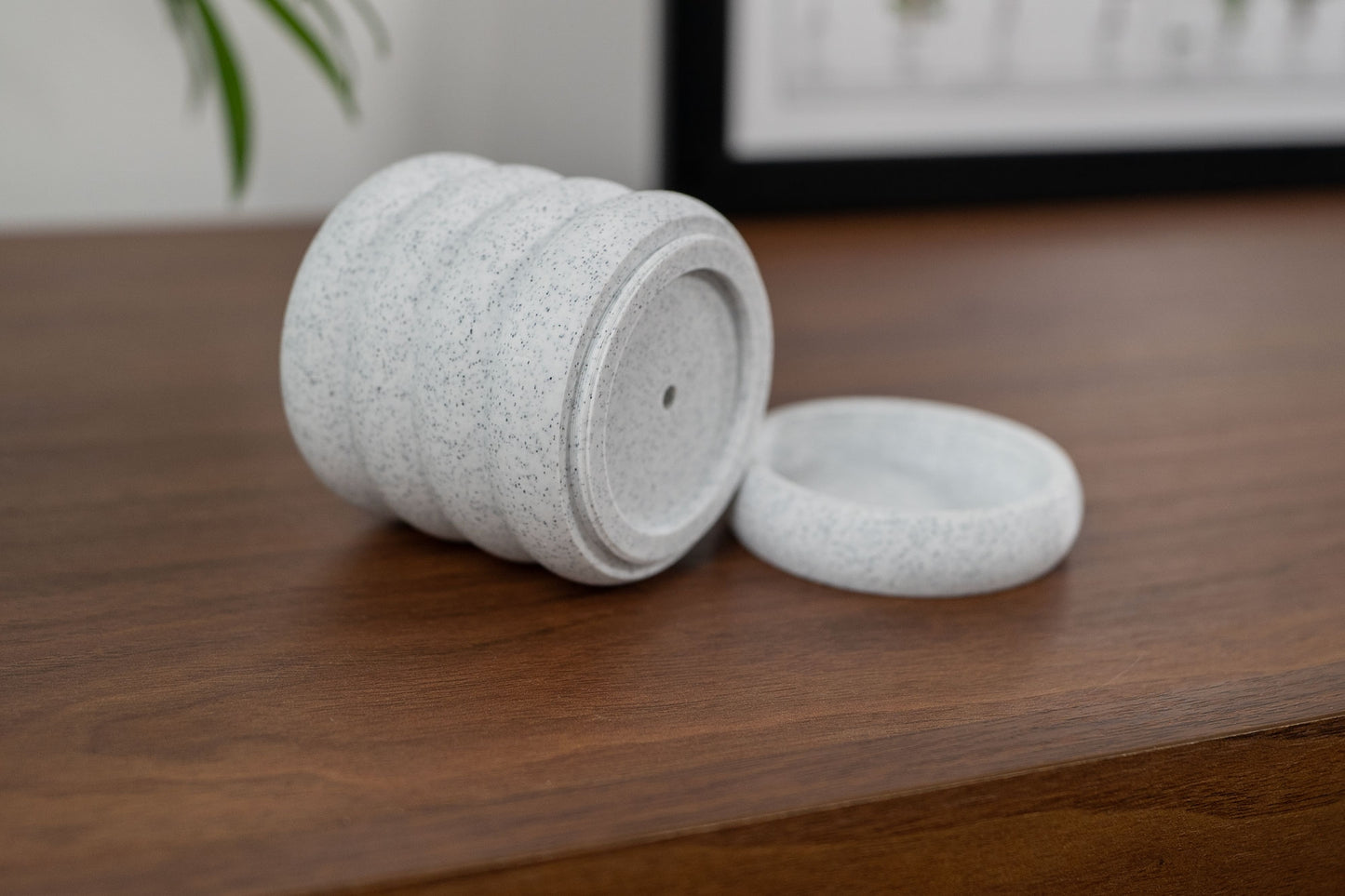 Jardinière avec bac d'égouttage à visser - Bulles