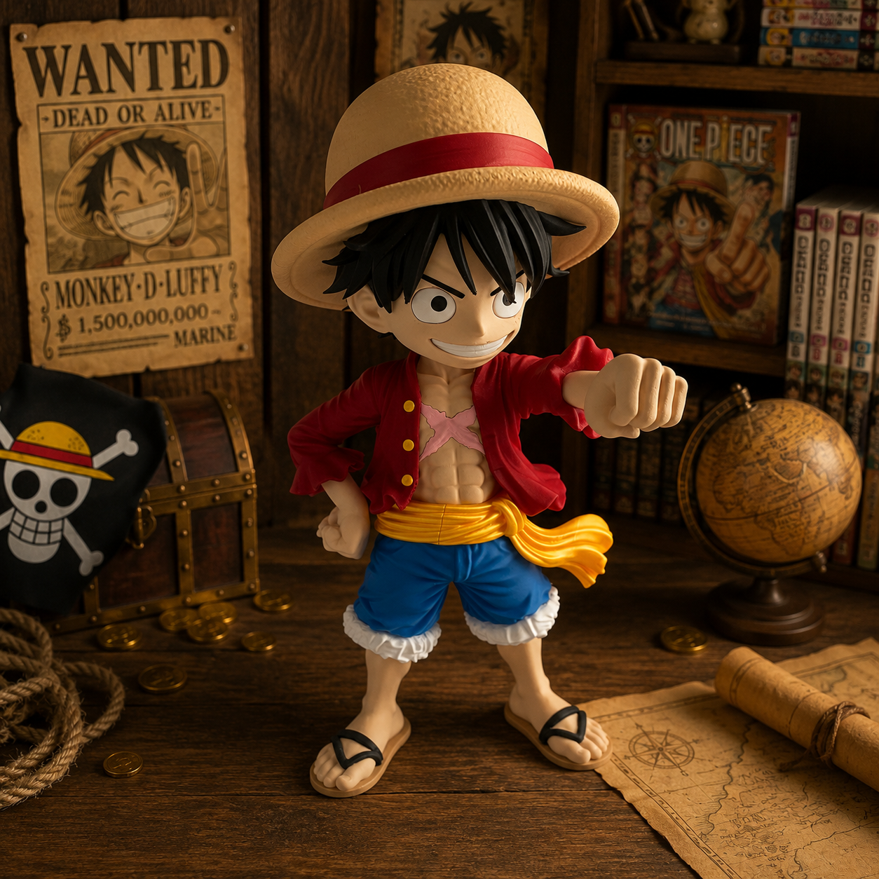 Figurine Geek 3D imprimée – Mario, Luigi, Goku, Link, Groot Venom, Majin Buu, Luffy – Statue décorative gaming / anime – Cadeau gamer