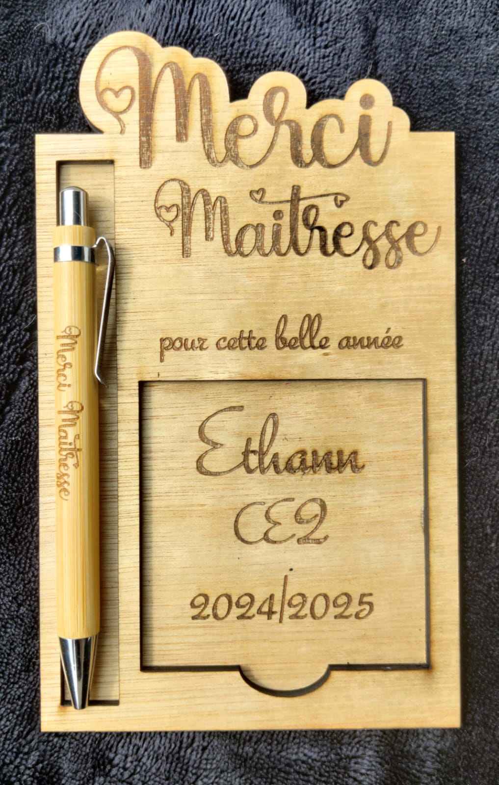 Merci Maîtresse !