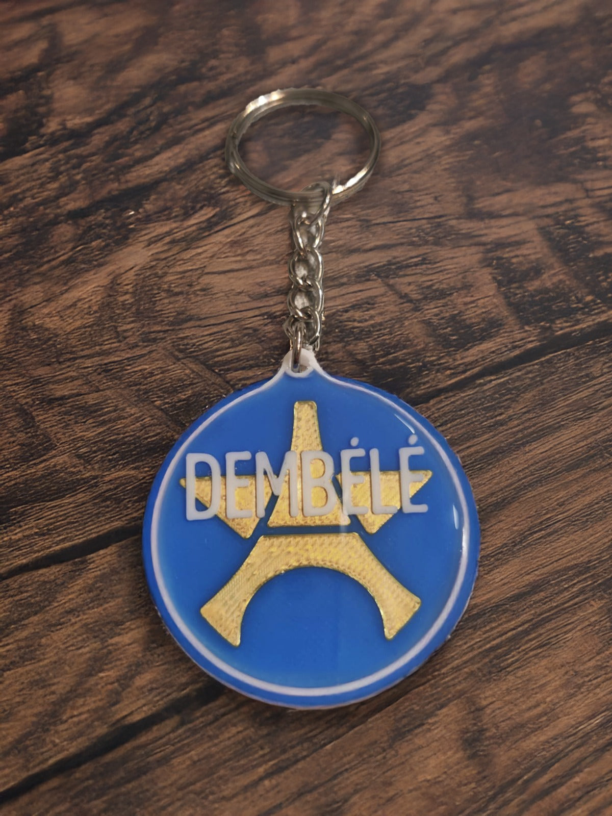 Porte-clés Football Personnalisés – Joueurs & Logo PSG – Idée Cadeau Supporter