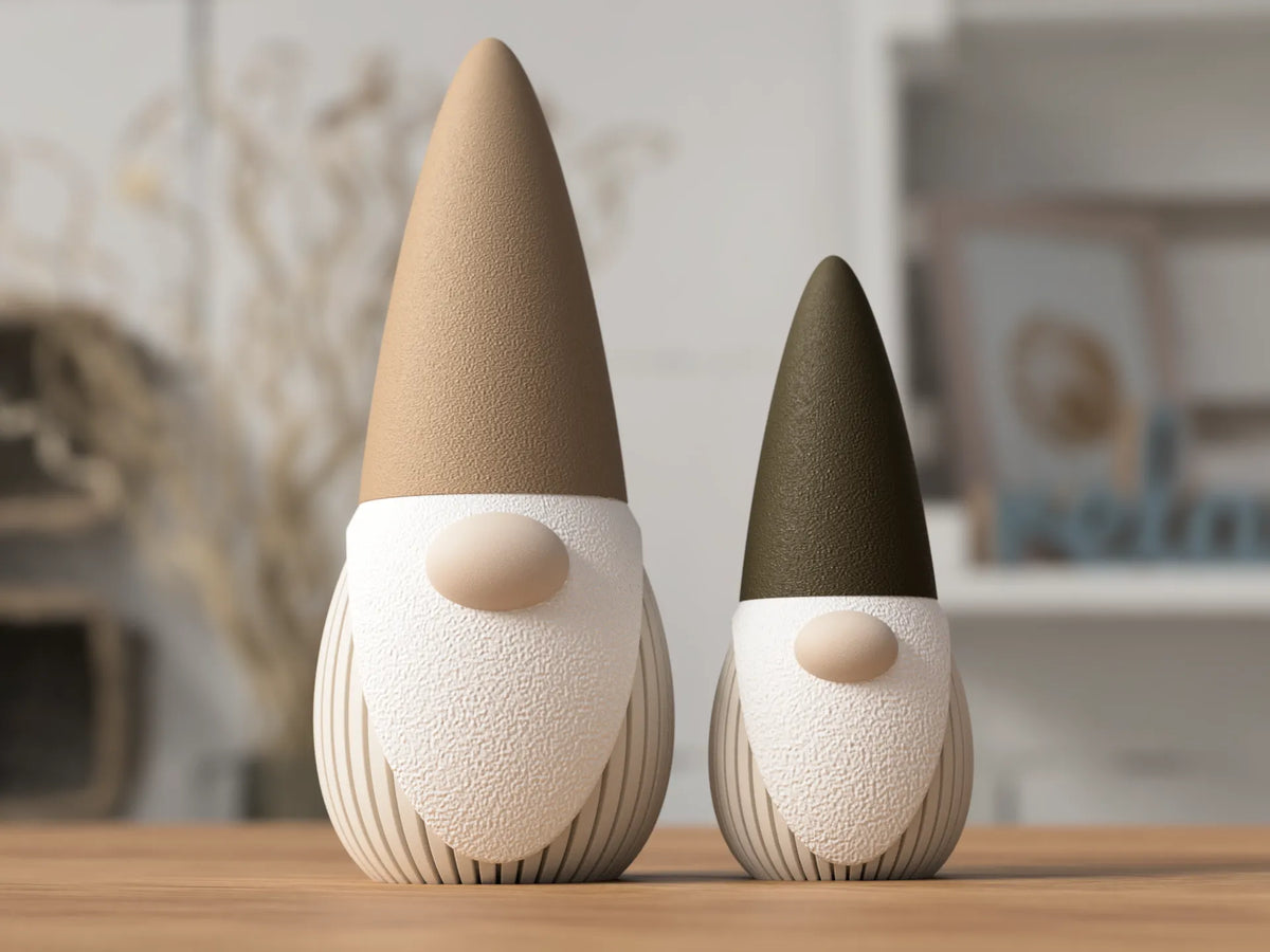 Gnome de Noël nordique – décoration à poser