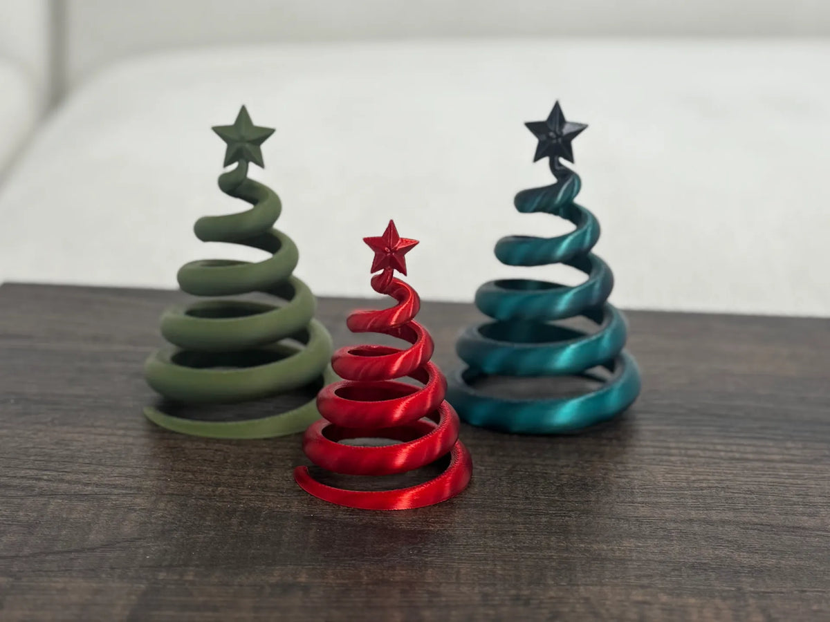 Sapin spirale – 3 tailles, décoration à poser