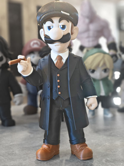 Figurine Geek 3D imprimée – Mario, Luigi, Goku, Link, Groot Venom, Majin Buu – Statue décorative gaming / anime – Cadeau gamer
