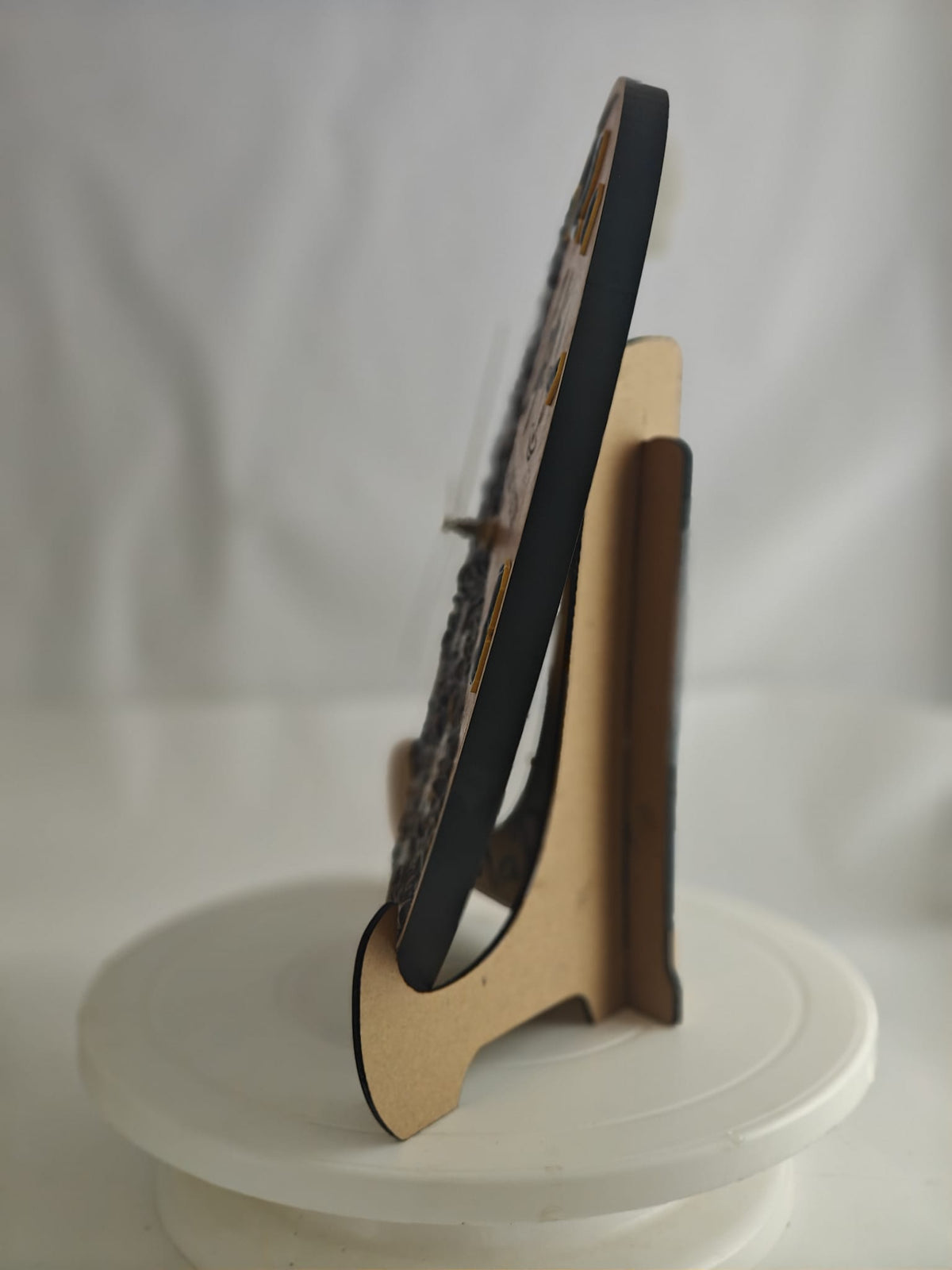 Horloge Café – Grains de café & résine – 30 cm