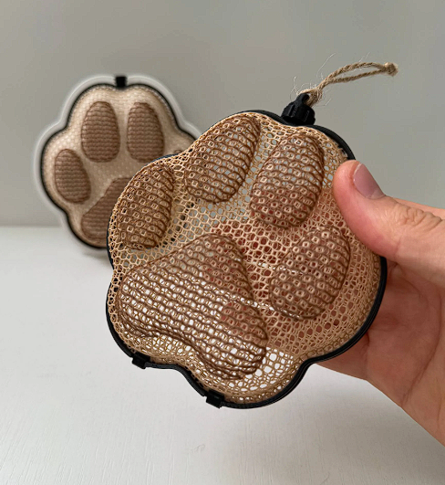 Patte de chien en filet – boîte à friandises