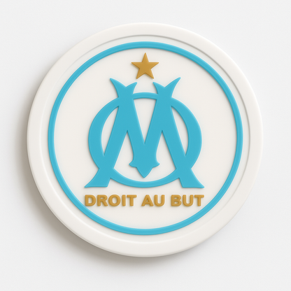 Set supporter OM – Décapsuleur + 4 sous-verres + socle – Impression 3D & finition résine