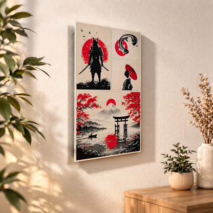 Tableau mural 3D – Effet lévitation