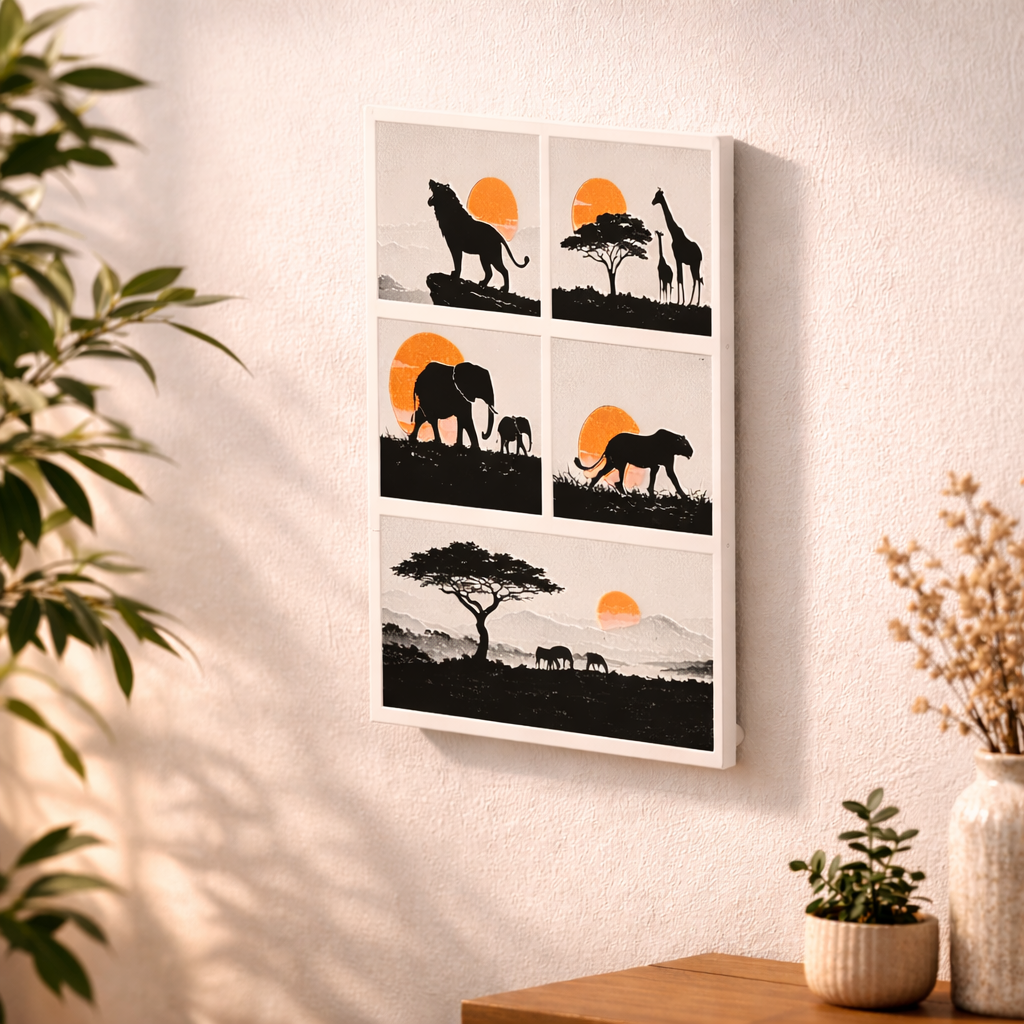 Tableau mural 3D – Effet lévitation