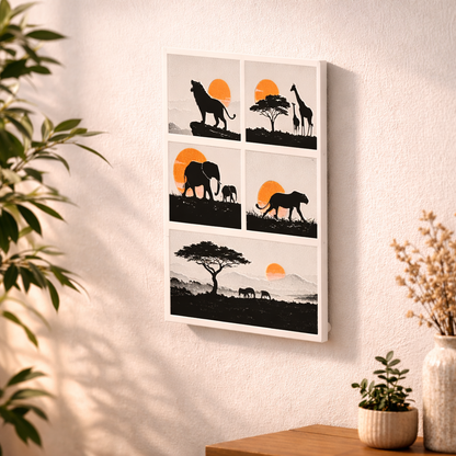 Tableau mural 3D – Effet lévitation