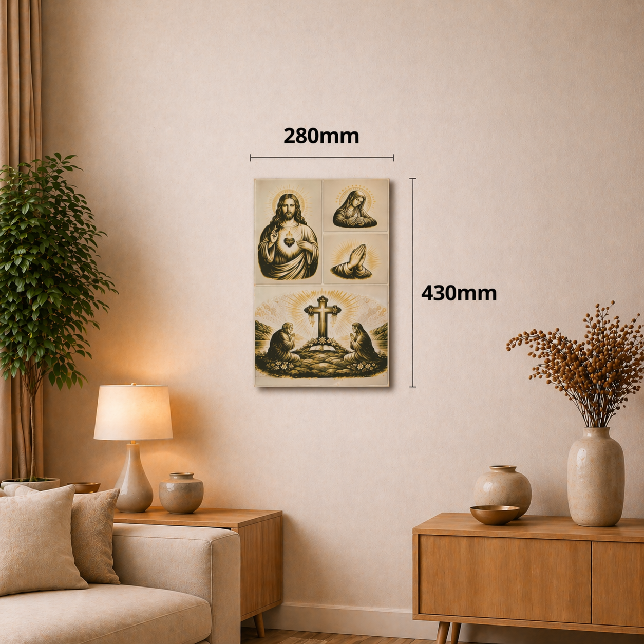 Tableau mural 3D – Effet lévitation