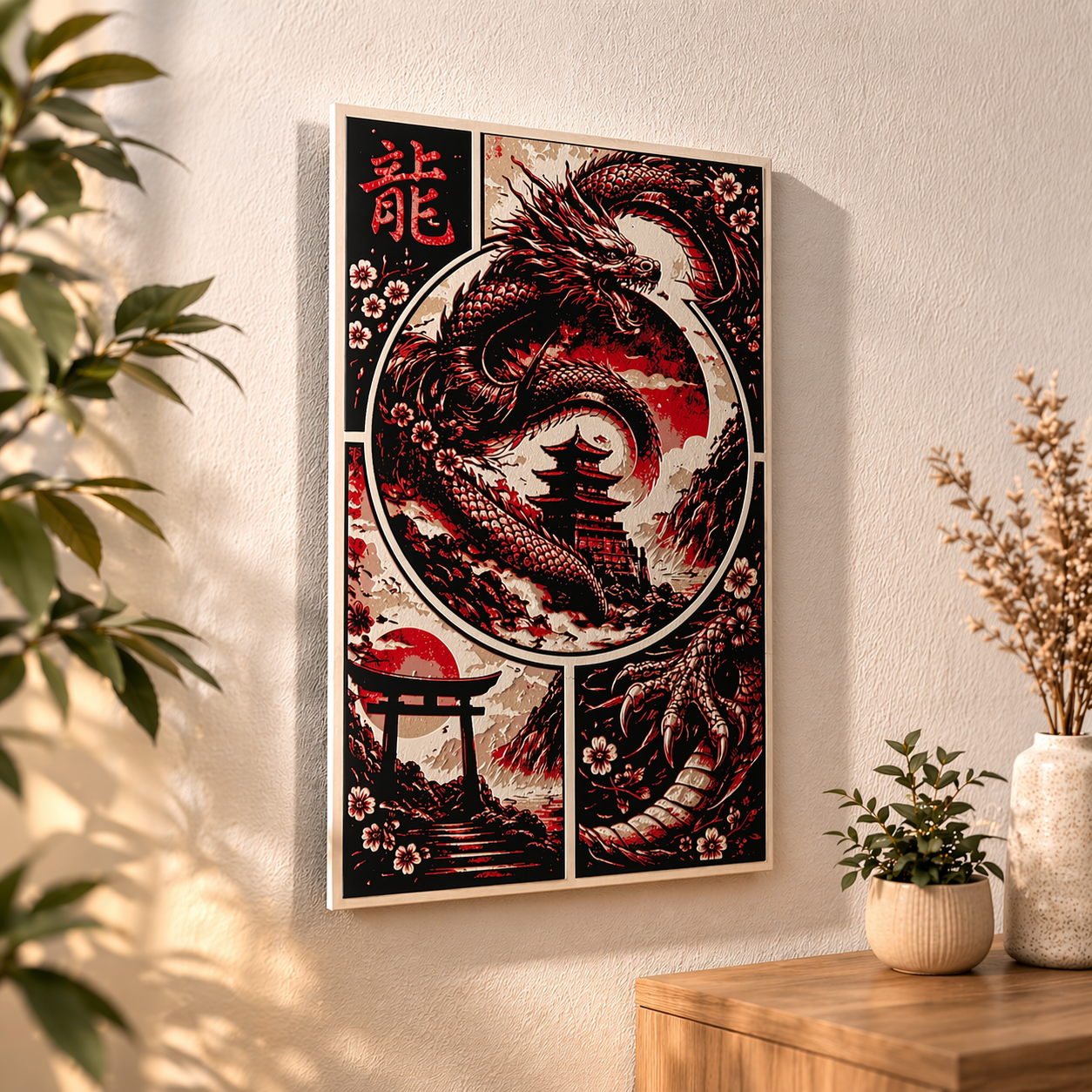 Tableau mural 3D – Effet lévitation