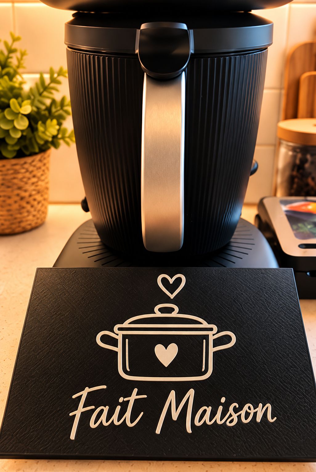 Cache-écran décoratif compatible TM7 – personnalisable, fait main