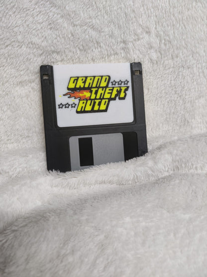 Sous-verres disquettes 🎮 – À l’unité ou en lot (10 ou 20 avec boîte offerte) – Cadeau geek rétro & moderne