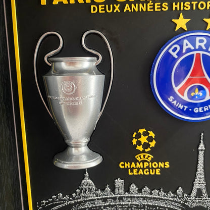 Cadre 3D PSG – Deux années historiques 2025 & 2026 ⚽🏆