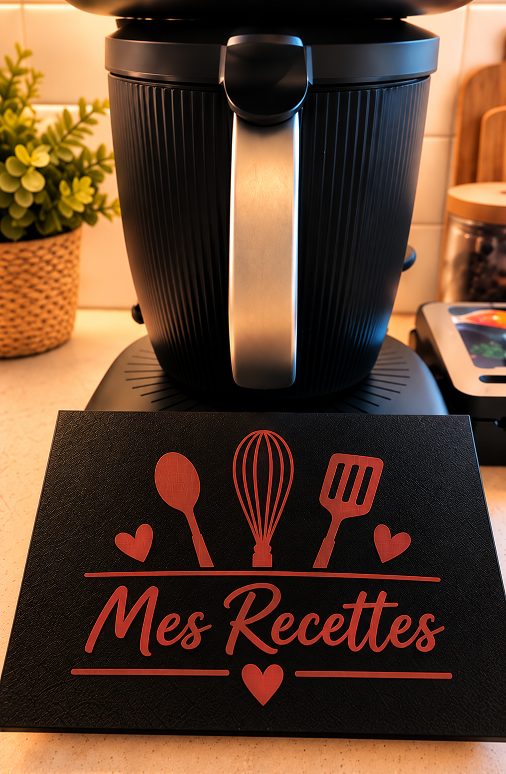 Cache-écran décoratif compatible TM7 – personnalisable, fait main