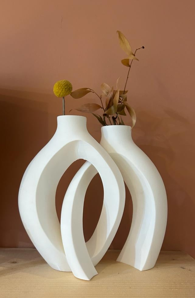 Vase moderne pour fleurs séchées