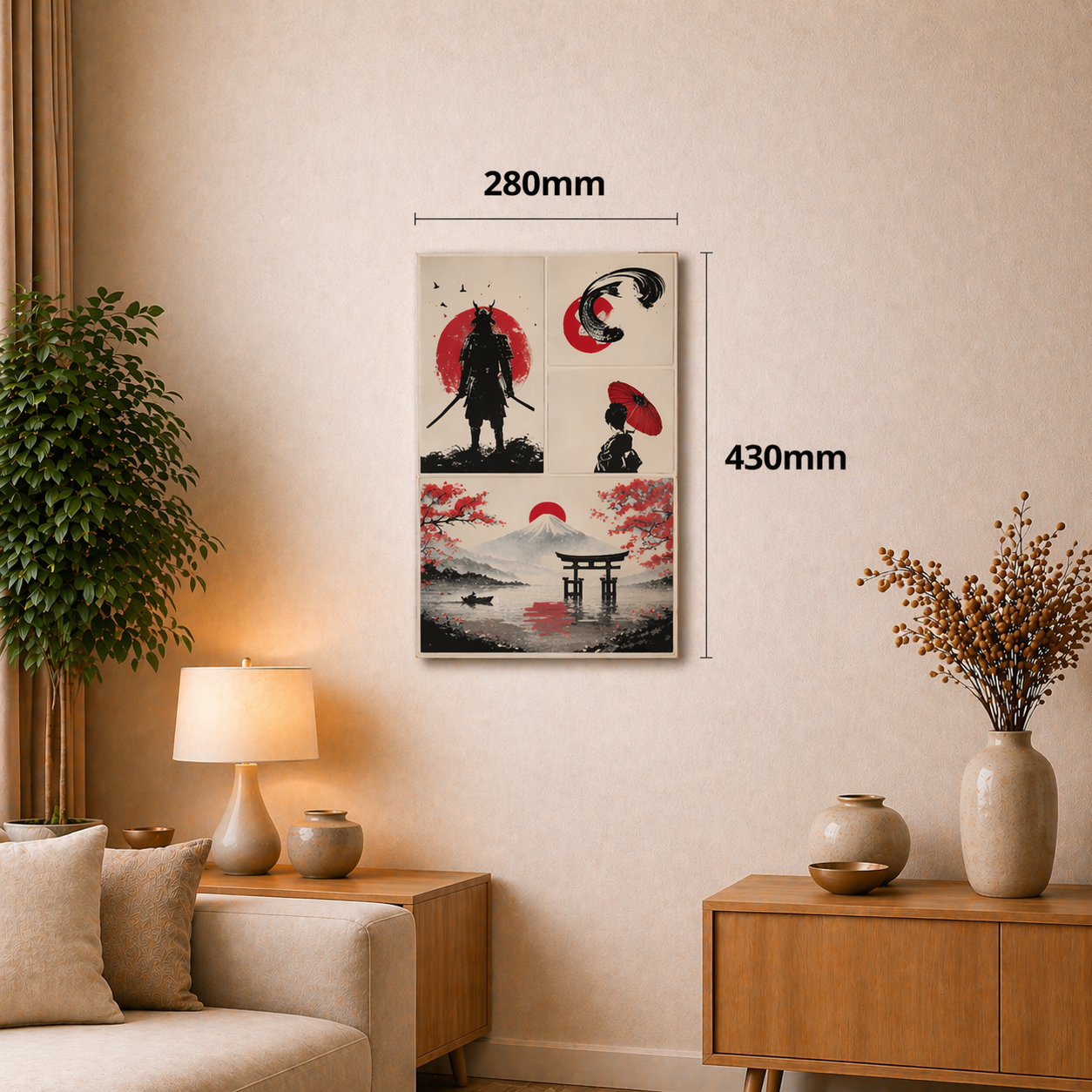 Tableau mural 3D – Effet lévitation