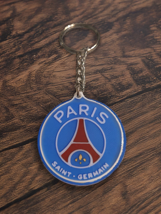 Porte-clés Football Personnalisés – Joueurs & Logo PSG – Idée Cadeau Supporter