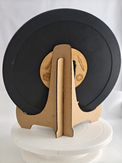 Horloge Café – Grains de café & résine – 30 cm