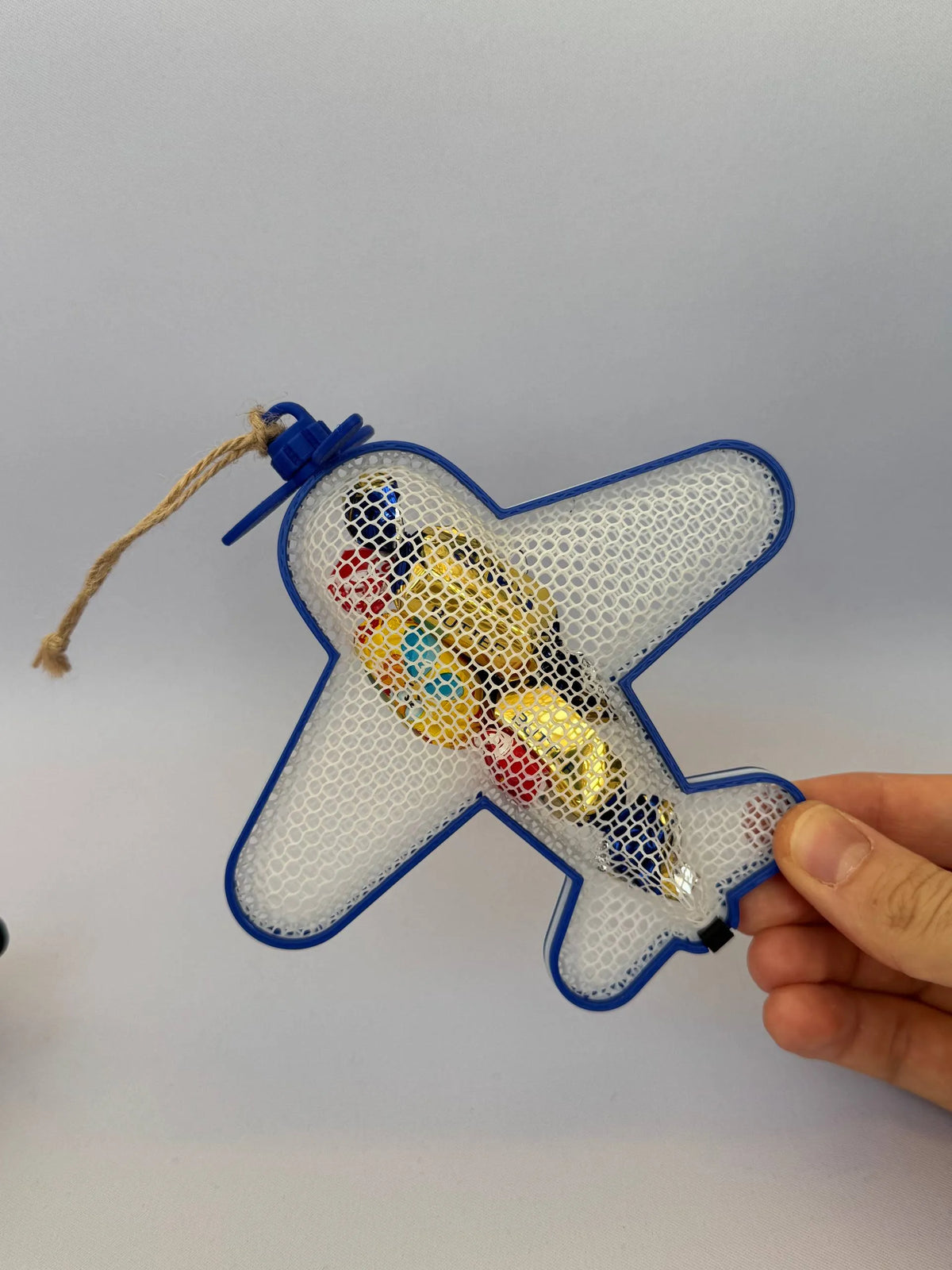 Avion en filet – boîte à dragées et à bonbons